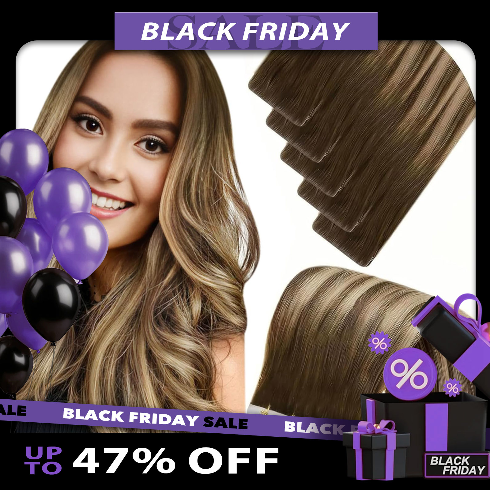 Invisible Tape In Extensions Real Hair - LaaVoo เทปฉีดที่มองไม่เห็นในการต่อผมผมมนุษย์จริงบราซิลเวอร์จินไม่มีรอยต่อคุณภาพสูงฉีดต่อผม