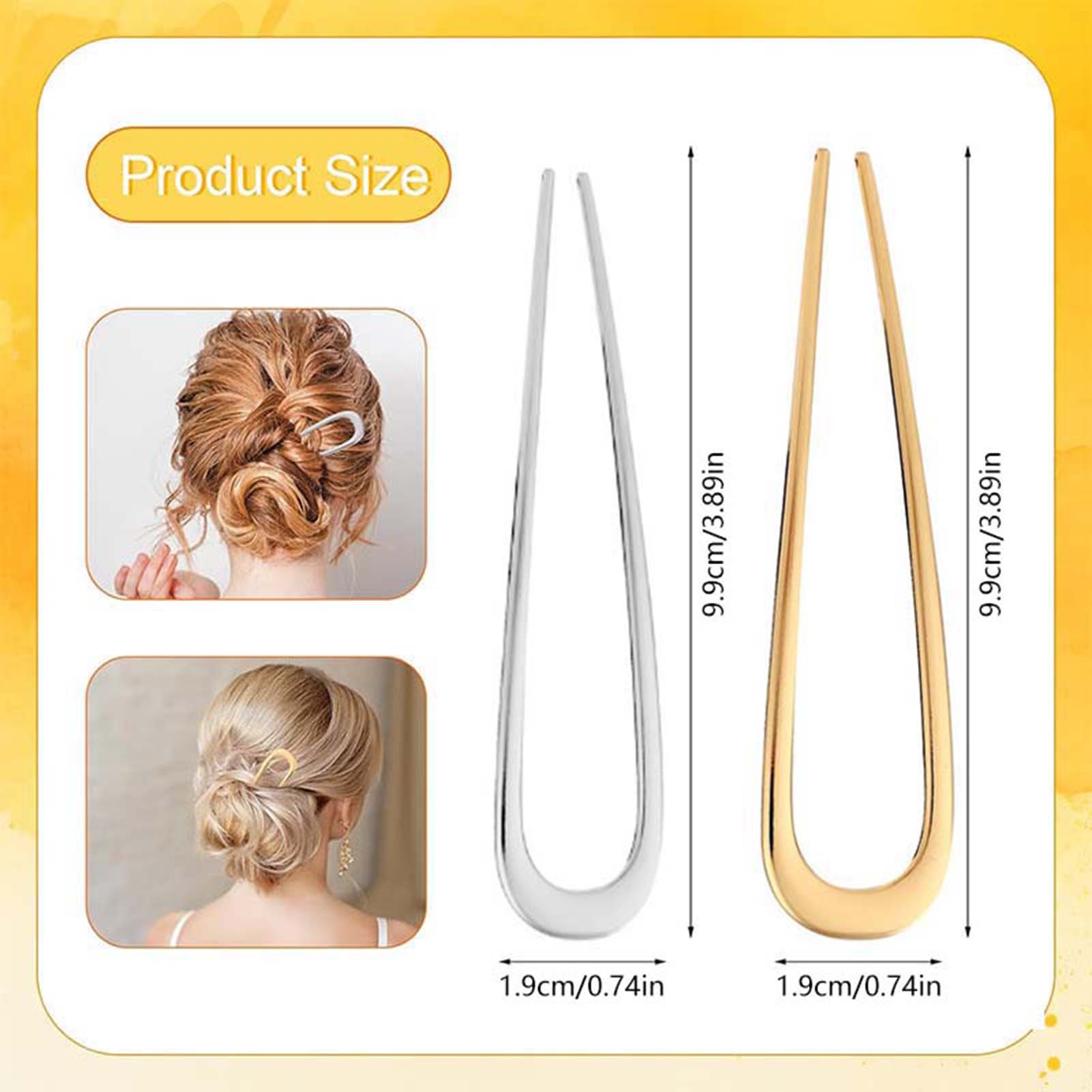 กิ๊บติดผมรูปตัวยูแบบฝรั่งเศส ว - Hair Bundles บทวิจารณ์และราคา