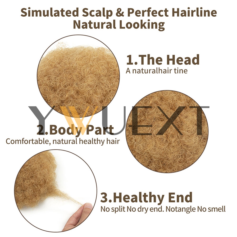 YWUEXT หางม้าแบบ Afro Kinky Pu - Drawstring Afro Curly Puff Ponytail บทวิจารณ์และราคา