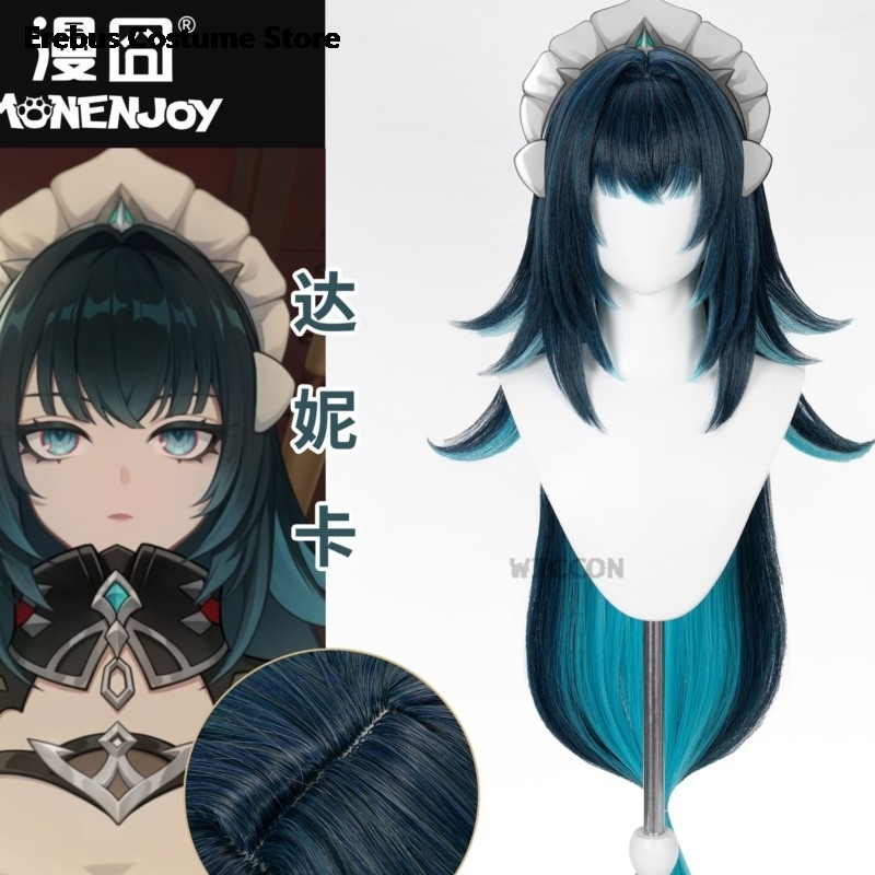 วิกคอสเพลย์ฮาโลวีน Genshin Imp - Synthetic Wigs บทวิจารณ์และราคา