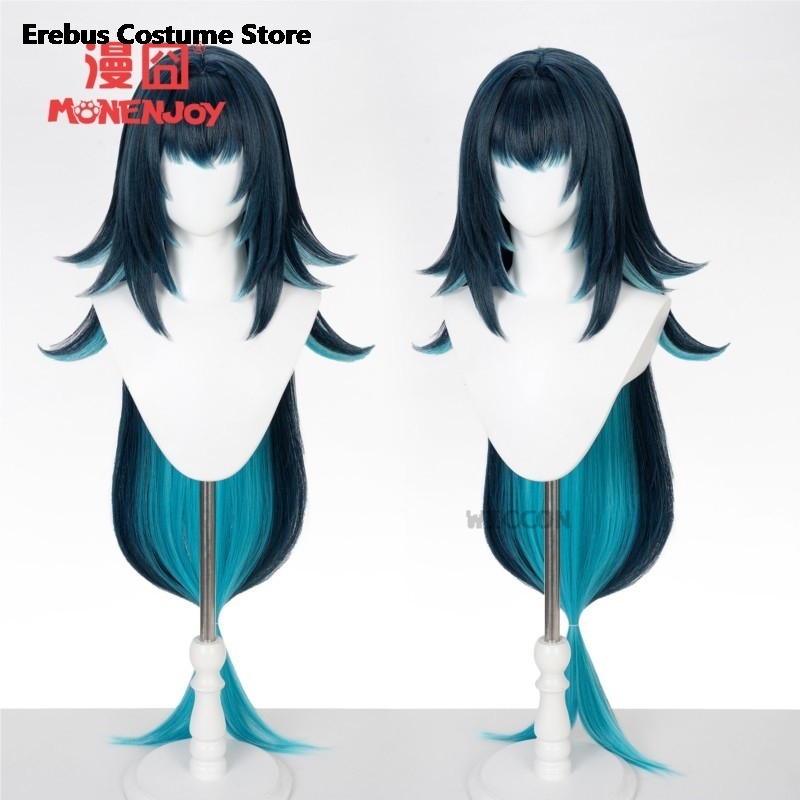 วิกคอสเพลย์ฮาโลวีน Genshin Imp - Synthetic Wigs บทวิจารณ์และราคา