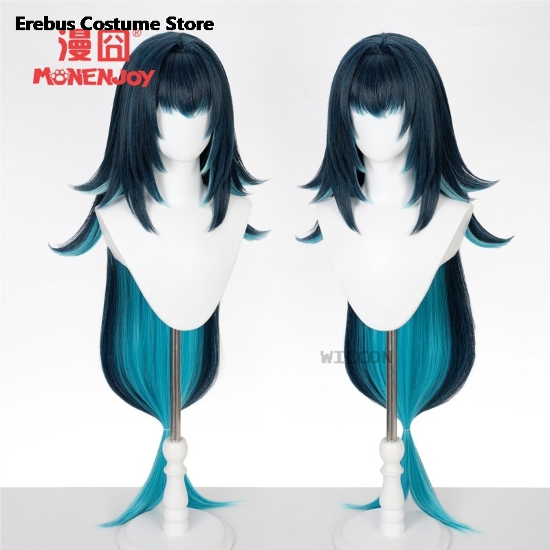 วิกคอสเพลย์ฮาโลวีน Genshin Imp - Synthetic Wigs บทวิจารณ์และราคา