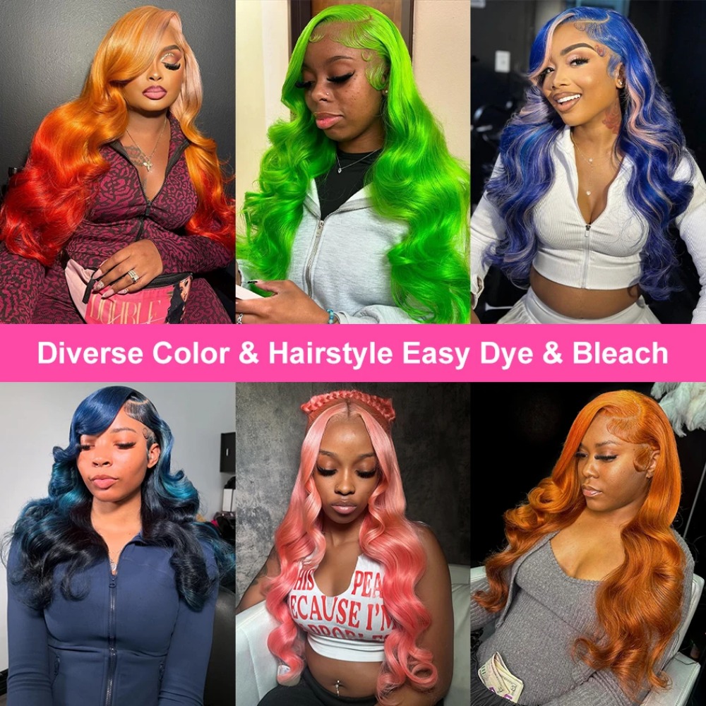 วิกผมบอดี้เวฟสีบลอนด์น้ำผึ้งขน - 613 Blonde Body Wave Lace Front Wig บทวิจารณ์และราคา