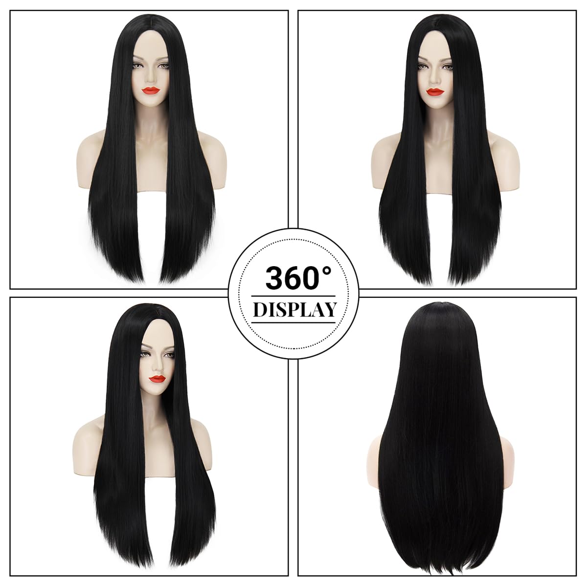 วิกผมสังเคราะห์ยาวสีดำสำหรับผู - Synthetic Braided Wigs For Black Women บทวิจารณ์และราคา