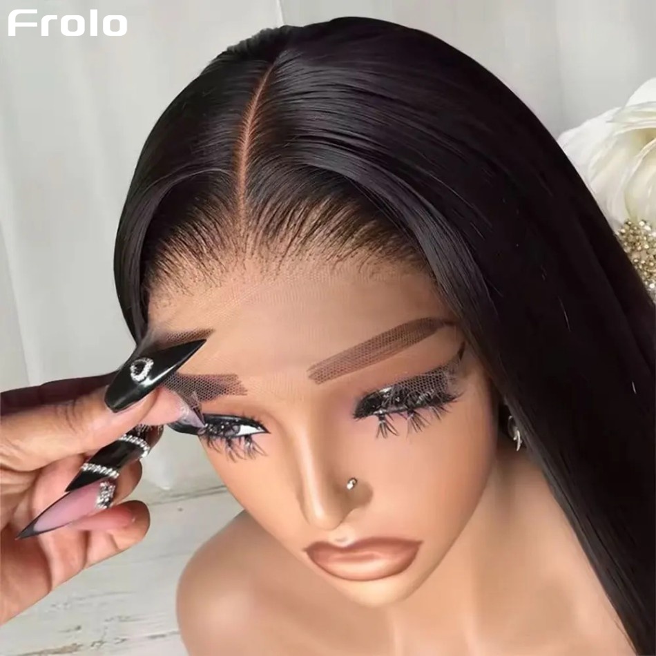 วิกผมมนุษย์แบบตรงไม่มีกาว ความ - Lace Front Wigs บทวิจารณ์และราคา